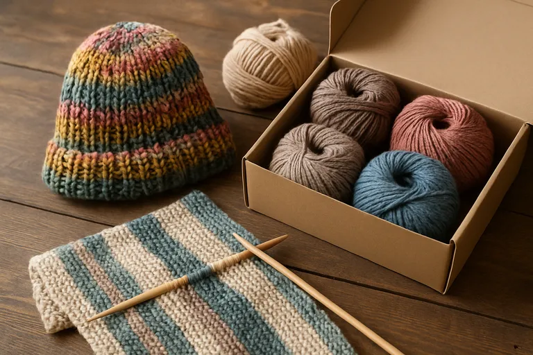 Creatieve projecten met breipakketten