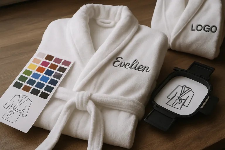 Gepersonaliseerde badjassen: van ontwerp tot realisatie