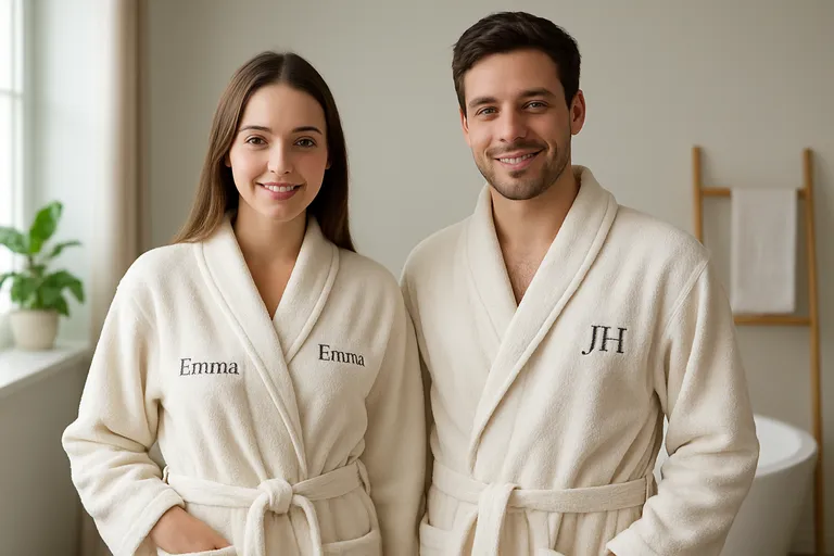 Waarom kiezen voor gepersonaliseerde badjassen?